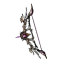 Silver Heart Bow