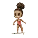 Surfing Girl