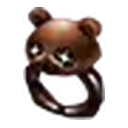 Brown Panda Ring
