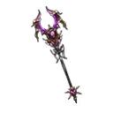 Silver Heart Rune Mace