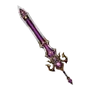 Silver Heart Magic Sword
